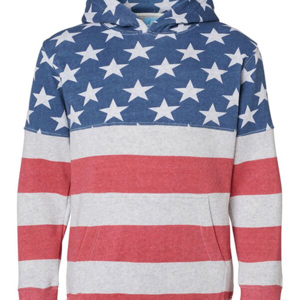 Youth Triblend Pullover Hooded Sweatshirt Thumbnail