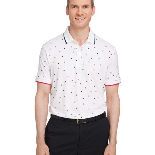 Men's Volition Skylight Patriotic Polo Thumbnail