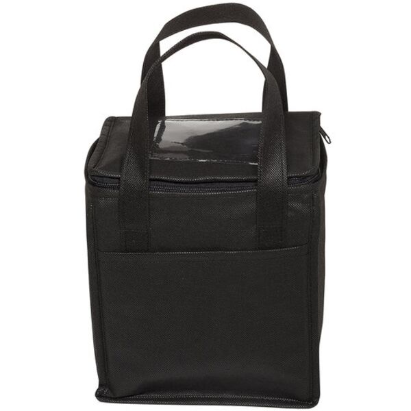 Non-Woven Cubic Lunch Cooler Bag With ID Slot Thumbnail