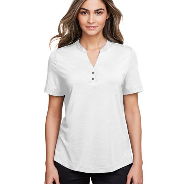 Ladies' JAQ Snap-Up Stretch Performance Polo Thumbnail