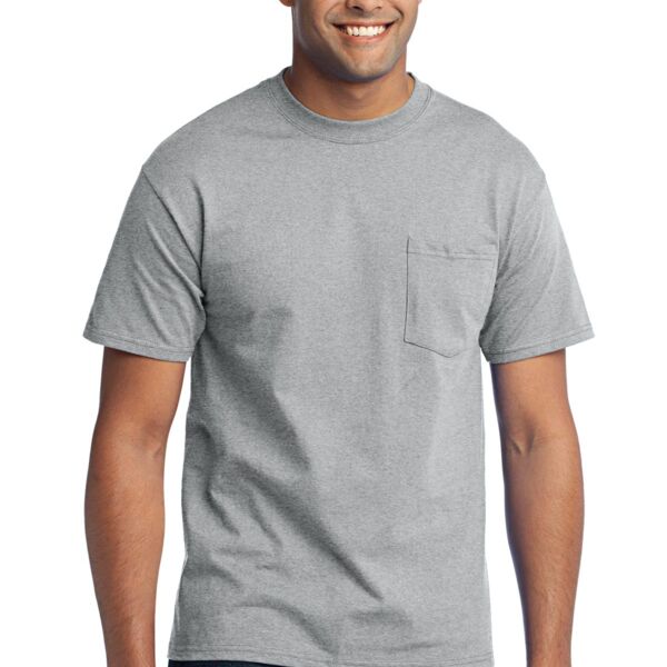 Cotton/Poly Blend Pocket Tee Thumbnail